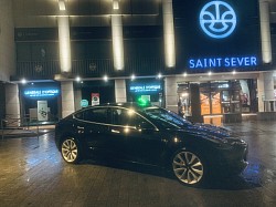 TeslaTaxi rouen saint sever