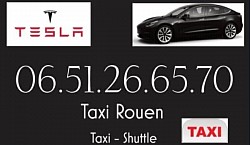 Taxi Rouen Tesla